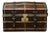 19th Century Domed Leather Trunk, 1920s For Sale