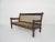 Dutch Oak and Rope Sofa, 1960s For Sale - Image 3 of 12