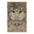 Rug & Kilim’s Classic Tiger Pictorial Rug in Beige and Blue Tones For Sale