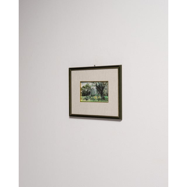 Mid 20th Century France Brown Wood Drawing For Sale - Image 12 of 15