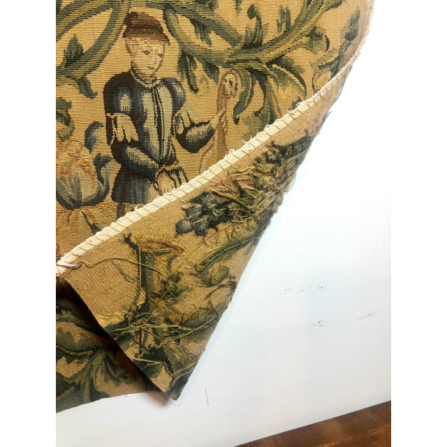 1990s 1990s Hand Woven Wool Tapestry Fragment For Sale - Image 5 of 6