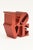 Pop Art Vintage Robert Indiana Red Love Sculpture Brushed Aluminum Paperweight/ Desk Accessory For Sale - Image 3 of 9