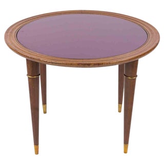 Vintage Coffee Table in the style of Paolo Buffa, Italy, 1950s For Sale