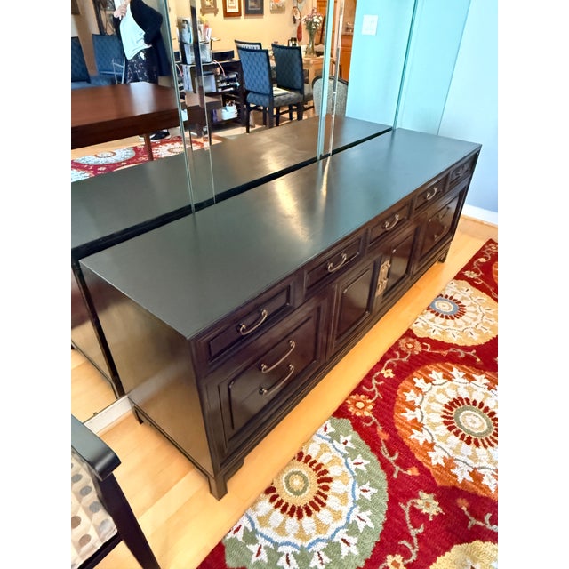 Hollywood Regency Mazor Masterpiece Hollywood Regency Asian Style Sideboard For Sale - Image 3 of 12