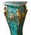 Gorgeous pair of french faux malachite pedestal stands in the louis xvi revival style the malachite has been painted and...