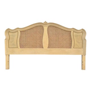 1980s French Provincial King Headboard by Lexington Chateau Latour Collection For Sale