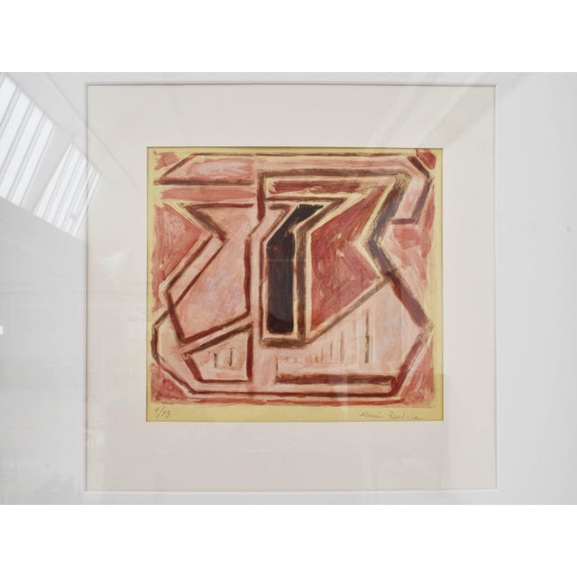 Mario Radice, Composition, 1965, Serigraph, in Flawless conditions. Designed 1960 to 1969 This piece has an attribution...