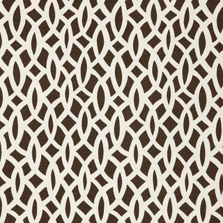 Sample- Schumacher Chain Link Fabric in Java For Sale