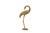 Bronze Vintage 24" Bronze & Brass Casted Mid-Century Chinoiserie Cranes For Sale - Image 8 of 12