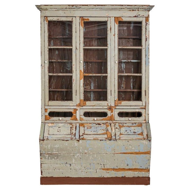 19th Century, Portuguese Wooden Vitrine For Sale - Image 13 of 13