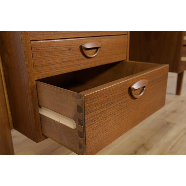 Teak Desk attributed to Kai Kristiansen for Feldballes Møbelfabrik, 1960s For Sale - Image 16 of 18