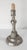 19th Century French Pewter Candlestick in Louis XVI or XV Regency Style For Sale - Image 4 of 12