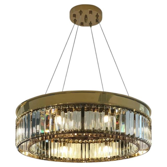 Collection Labirinto Chandelier in Metal and Crystal by Jago For Sale - Image 13 of 13