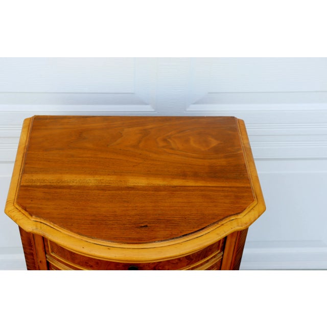 Yellow 1970s Elegant French Nightstand For Sale - Image 8 of 12