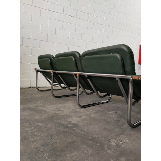 Mid-Century Modern Mid-Century 3-Seater Sofa, Spain, 1970s For Sale - Image 3 of 8