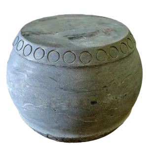 Round Stone Stool