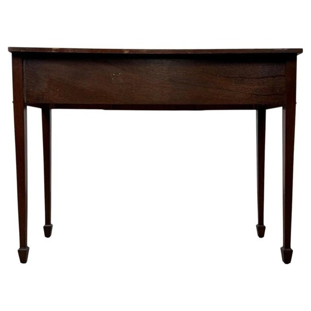 Brown Antique Early 20th Century Adam Mahogany Side Table For Sale - Image 8 of 12
