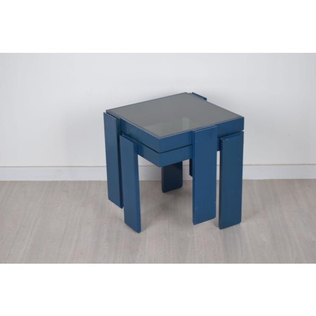 Stackable Coffee Tables by Gianfranco Frattini for Cassino, 1960s, Set of 2 For Sale - Image 3 of 16