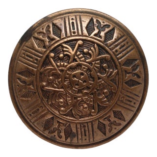 Brass Reading Single Vernacular Antique Door Knob For Sale