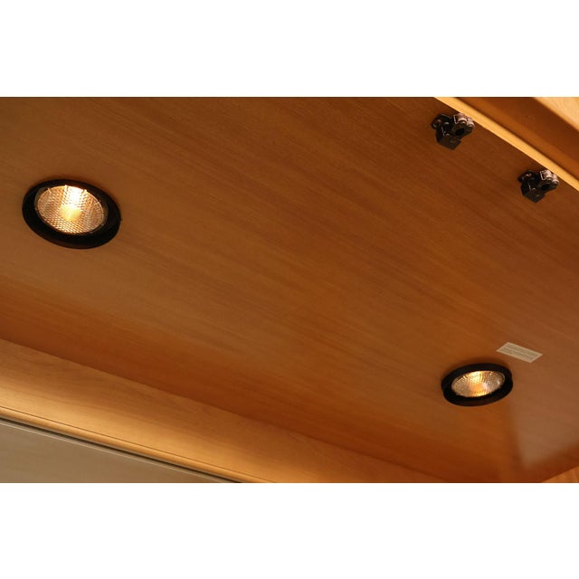 Thomasville Bogart Collection Bow Front Curio Display Cabinet For Sale - Image 11 of 18