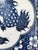 Vintage Chinoiserie Blue and White Porcelain Foo Dog Flower Frog For Sale - Image 11 of 11