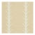 Schumacher X Celerie Kemble Acanthus Stripe Vinyl Wallpaper in Natural For Sale