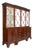 18th Century George III Mahogany Breakfront Bookcase For Sale