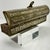 Small Narrow Dome Top Brass Silver Jewelry Box