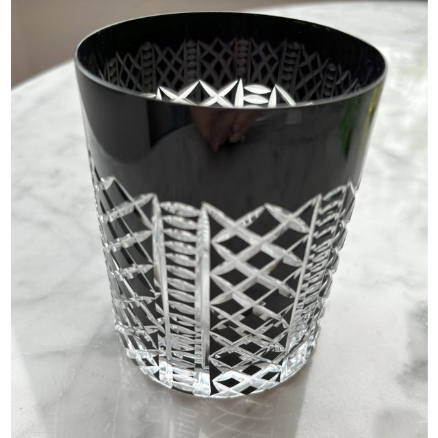 Elevate your drinking experience with these cut glass old-fashions. Made in Bekos Turkey an area know for it's art glass...