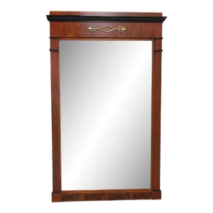 Vintage Century Neoclassical Style Mahogany Mirror Wall Mirror