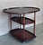 Very cool serving cart made from walnut with three trays. The two leafs are easily and quickly folding and the cart is...