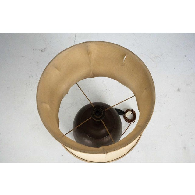 Mid-Century Modern Italian Brass Table Lamp, 1960s For Sale - Image 11 of 12