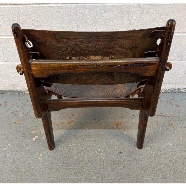 60's Lounge Chair and Ottoman Set by Angel I. Pazmino for Muebles De Estilo For Sale - Image 10 of 15