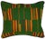 Vintage African Design Sherma Turkish Cotton Throw Pillow For Sale