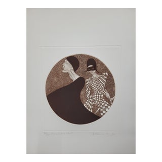 Guillaume Azoulay l'Assassinat De Pierrot Signed Limited Edition Harlequin Print For Sale