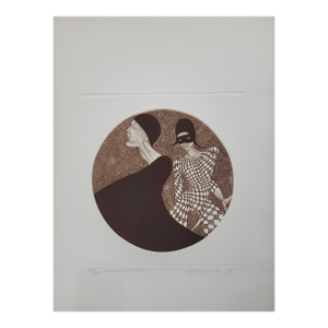 Guillaume Azoulay l'Assassinat De Pierrot Signed Limited Edition Harlequin Print
