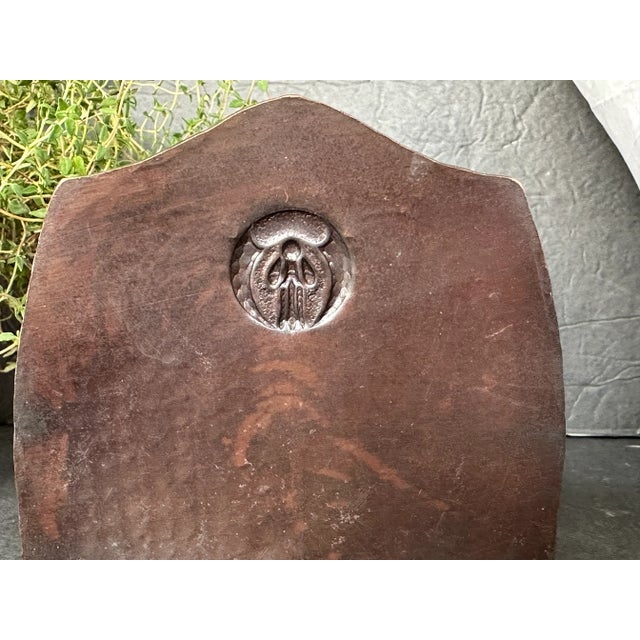 Hammered Copper Craftsman Studio Bookends For Sale In New York - Image 6 of 12