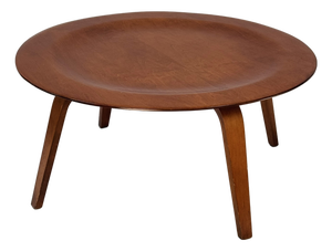 Original 1950s Charles and Ray Eames CTW Molded Plywood Coffee Table