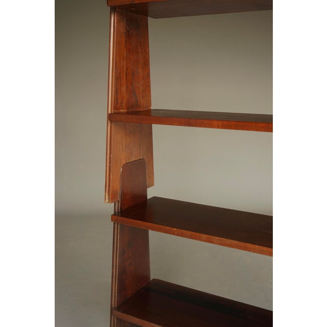 Mid-Century Freestanding Stackable Book Shelves, 1950s, Set of 2 For Sale - Image 10 of 18