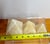 1980s Orange Calcite Pyramids: Natural Abundance Stones Set of 3 For Sale In Montgomery - Image 6 of 8