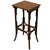 Traditional Vienna Secession Bent Oak Pedestal Tall Side Table Plant Stand Attributed to Thonet For Sale - Image 3 of 8