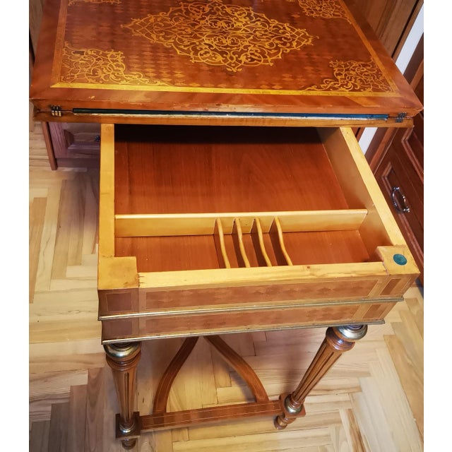 Napoleon III Portfolio Game Table For Sale - Image 4 of 8