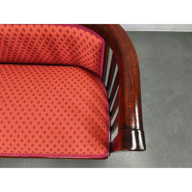 Vienna Secession Art Deco Beech Sofa by Josef Hoffmann, 1920s For Sale - Image 6 of 13