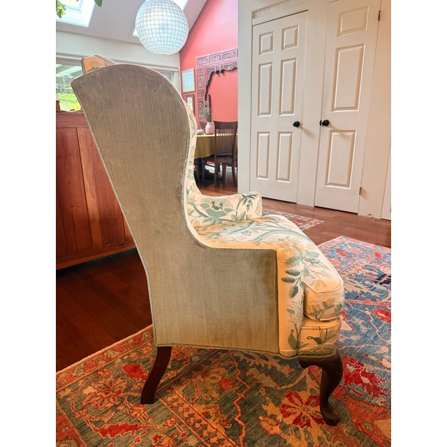 Beautiful grand millennial/"granny-chic" piece. 45" H x 32" W x 30" D