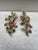 French Small Pair of Wrought Iron Flowers Sconces For Sale - Image 4 of 4