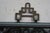 Antique Tibetan Namtose Buddhist Deity of Wealth Rosewood Wall Plaque 10" For Sale - Image 4 of 9