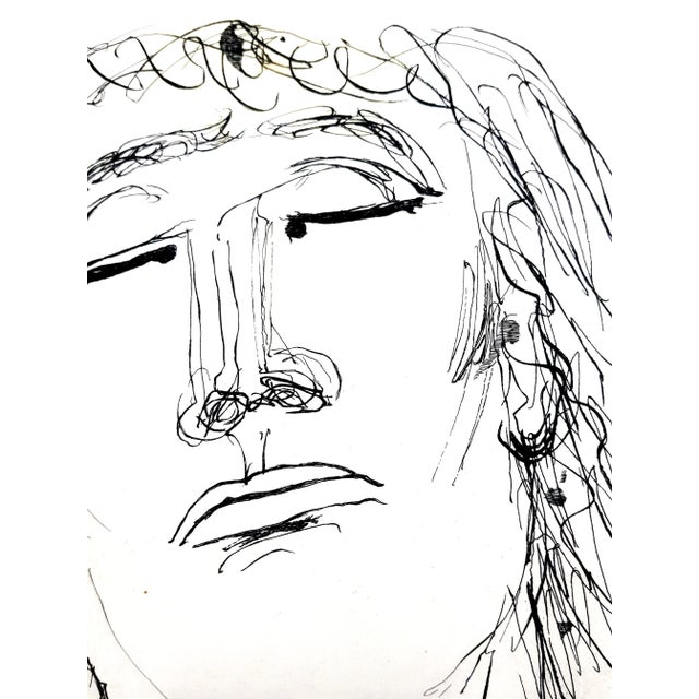 Henry de Waroquier - Portrait - Original Etching 1946 For Sale - Image 3 of 7