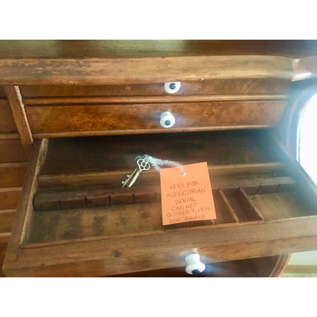 Victorian Dental Cabinet 1879 For Sale In San Francisco - Image 6 of 8