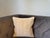 1990s Natural Hemp Boucle Pillow, Warm Oatmeal Ivory Cushion, Handwoven Turkish Anatolian Pillow With Insert, 16x16 In For Sale - Image 5 of 7