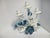 Hollywood Regency Vintage Italian Tole Floral Candleholder For Sale - Image 3 of 9